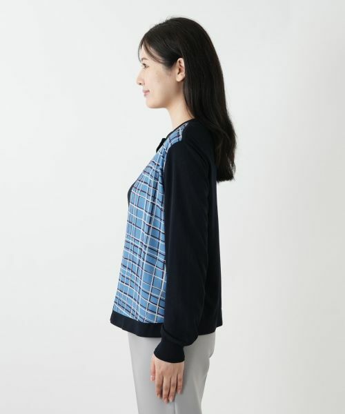 Leilian / レリアン カーディガン・ボレロ | チェック柄カーディガン | 詳細5