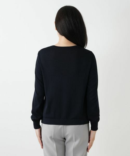 Leilian / レリアン ニット・セーター | チェック切替ニット | 詳細6