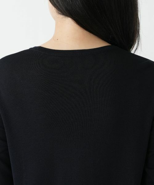 Leilian / レリアン ニット・セーター | チェック切替ニット | 詳細8