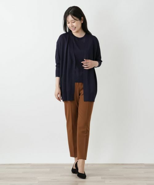 Leilian / レリアン カーディガン・ボレロ | Vネックカーディガン | 詳細1