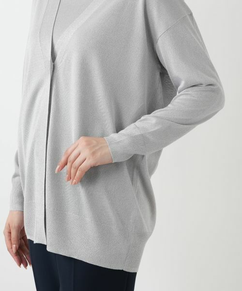 Leilian / レリアン カーディガン・ボレロ | Vネックカーディガン | 詳細13