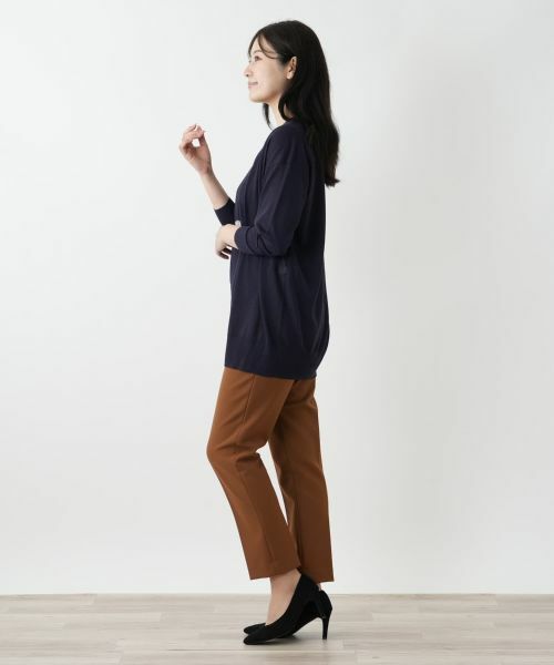 Leilian / レリアン カーディガン・ボレロ | Vネックカーディガン | 詳細2