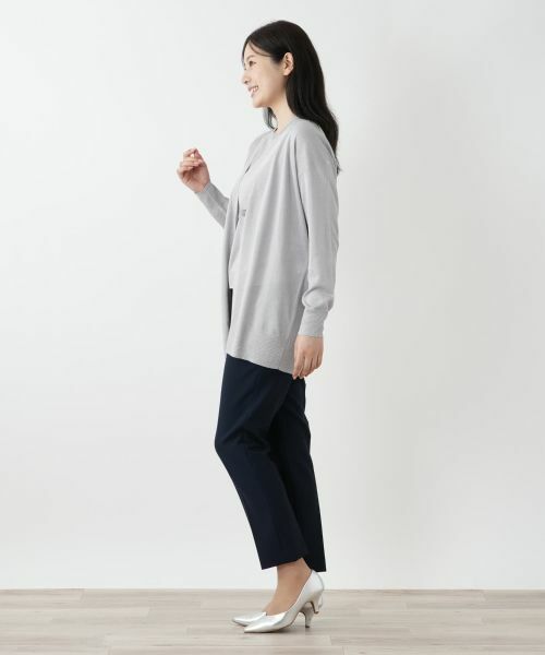 Leilian / レリアン カーディガン・ボレロ | Vネックカーディガン | 詳細5