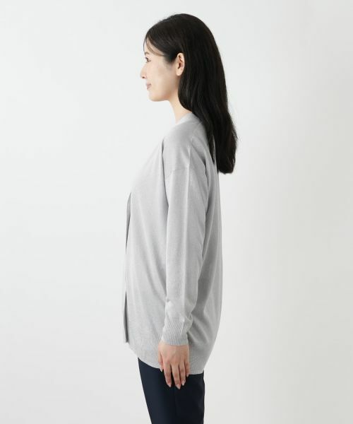 Leilian / レリアン カーディガン・ボレロ | Vネックカーディガン | 詳細8