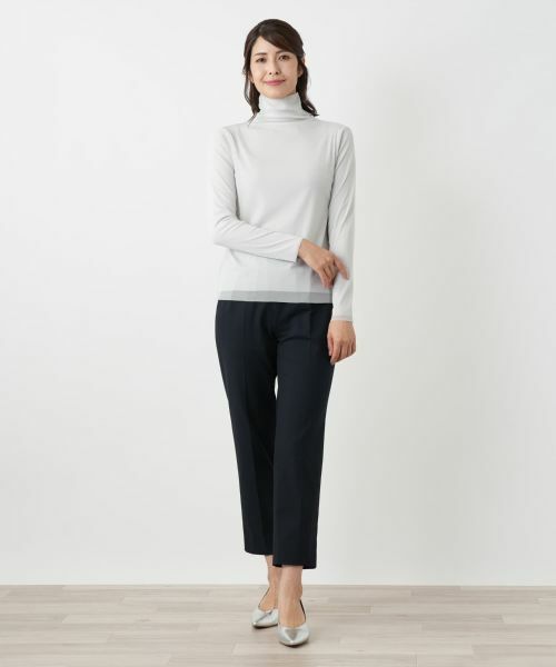 Leilian / レリアン カットソー | ハイネックカットソー | 詳細1