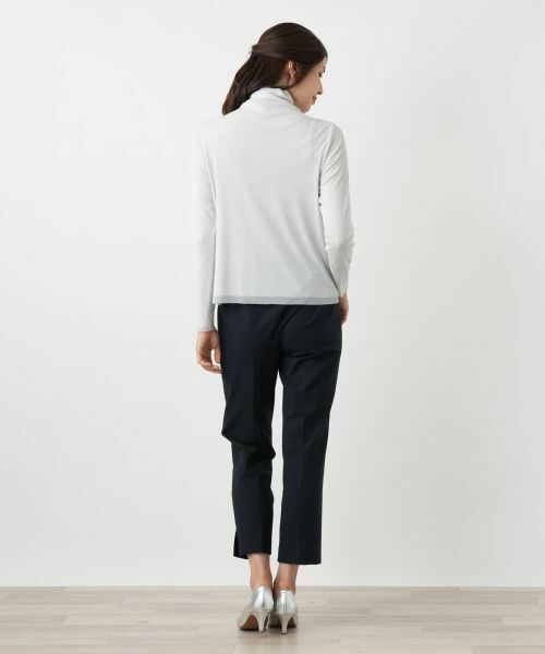Leilian / レリアン カットソー | ハイネックカットソー | 詳細3