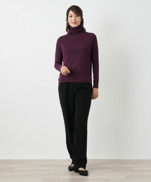Leilian / レリアン カットソー | ハイネックカットソー | 詳細9