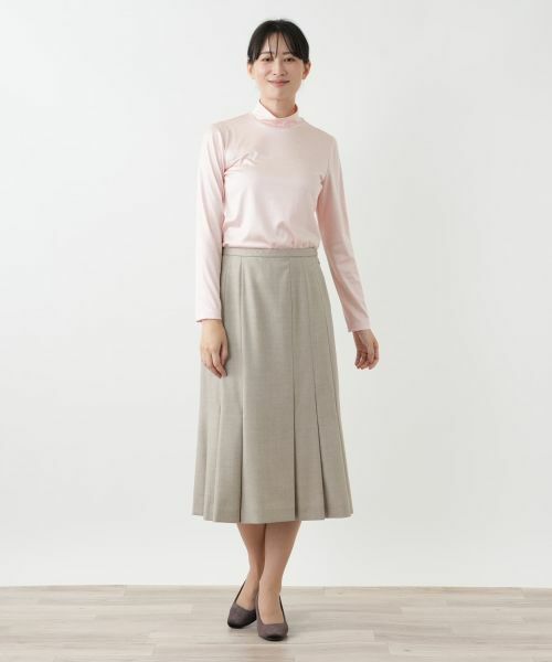 Leilian / レリアン ミニ・ひざ丈スカート | プリーツスカート | 詳細1