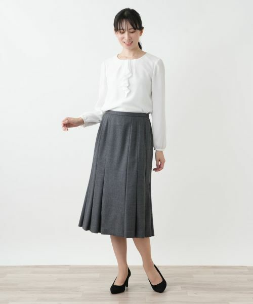 Leilian / レリアン ミニ・ひざ丈スカート | プリーツスカート | 詳細7