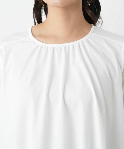 Leilian / レリアン カットソー | チュールレイヤードカットソー | 詳細10