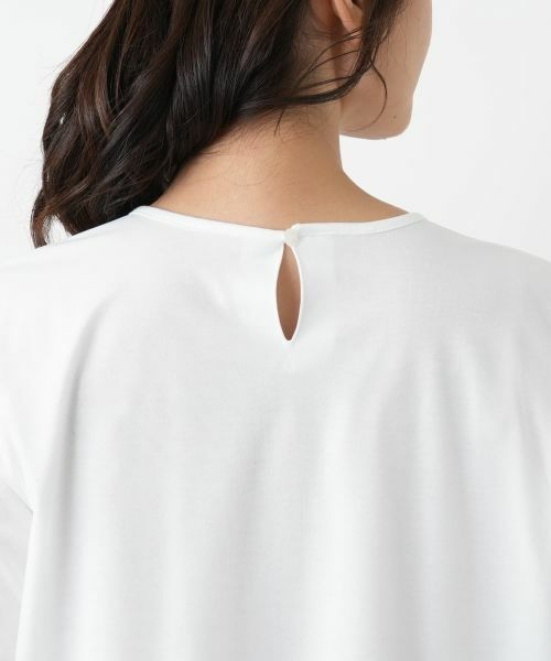 Leilian / レリアン カットソー | チュールレイヤードカットソー | 詳細11