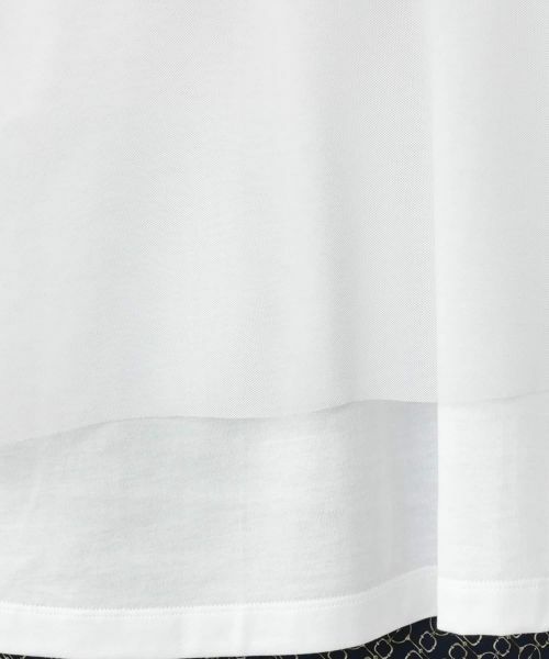 Leilian / レリアン カットソー | チュールレイヤードカットソー | 詳細14