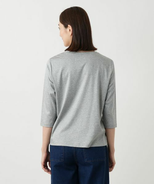 Leilian / レリアン カットソー | 刺繍プリントカットソー | 詳細12