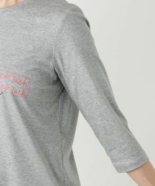 Leilian / レリアン カットソー | 刺繍プリントカットソー | 詳細15