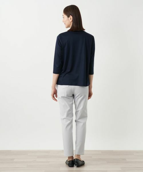 Leilian / レリアン カットソー | 刺繍プリントカットソー | 詳細6