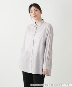 Leilian / レリアン シャツ・ブラウス | ストライプブラウス【SOMELOS】