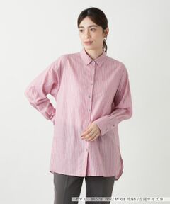 Leilian / レリアン シャツ・ブラウス | ストライプブラウス【SOMELOS】