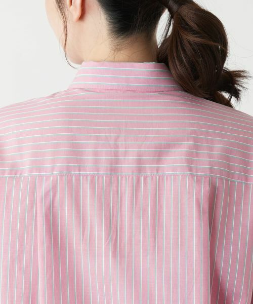 Leilian / レリアン シャツ・ブラウス | ストライプブラウス【SOMELOS】 | 詳細11