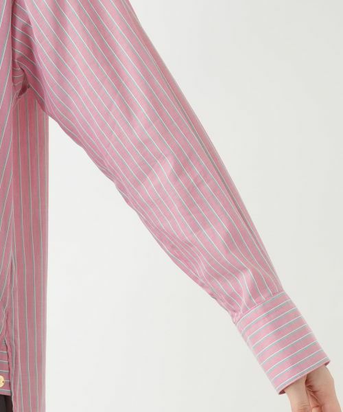 Leilian / レリアン シャツ・ブラウス | ストライプブラウス【SOMELOS】 | 詳細12