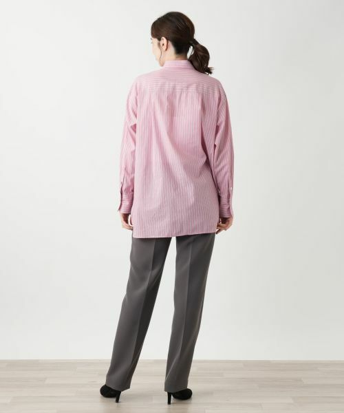Leilian / レリアン シャツ・ブラウス | ストライプブラウス【SOMELOS】 | 詳細6
