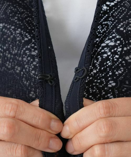 Leilian / レリアン テーラードジャケット | 総レースベスト【Leilian WHITE LABEL】 | 詳細13