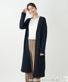 Leilian / レリアン カーディガン・ボレロ | ロングカーディガン【Leilian WHITE LABEL】