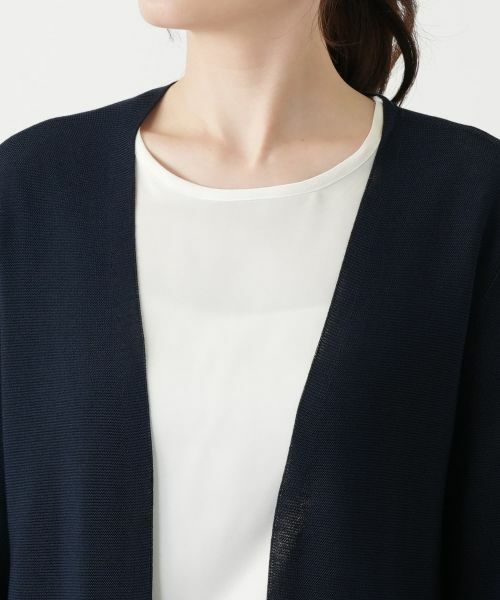 Leilian / レリアン カーディガン・ボレロ | ロングカーディガン【Leilian WHITE LABEL】 | 詳細10