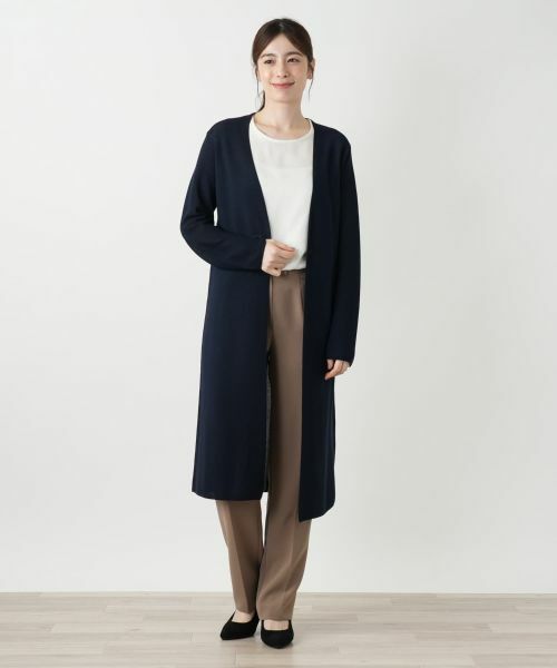 Leilian / レリアン カーディガン・ボレロ | ロングカーディガン【Leilian WHITE LABEL】 | 詳細4