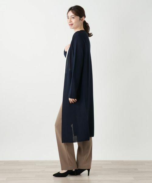 Leilian / レリアン カーディガン・ボレロ | ロングカーディガン【Leilian WHITE LABEL】 | 詳細5