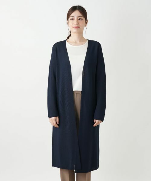 Leilian / レリアン カーディガン・ボレロ | ロングカーディガン【Leilian WHITE LABEL】 | 詳細7