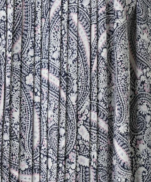 Leilian / レリアン ドレス | プリーツプリントワンピース【Leilian WHITE LABEL】 | 詳細16