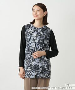 Leilian / レリアン シャツ・ブラウス | 切替タックブラウス【Leilian WHITE LABEL】