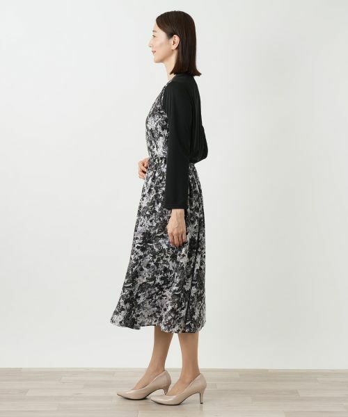 Leilian / レリアン シャツ・ブラウス | 切替タックブラウス【Leilian WHITE LABEL】 | 詳細2