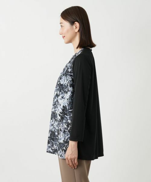 Leilian / レリアン シャツ・ブラウス | 切替タックブラウス【Leilian WHITE LABEL】 | 詳細8