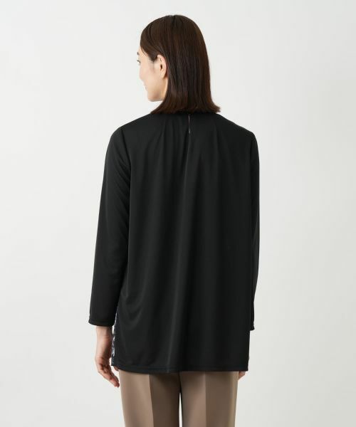 Leilian / レリアン シャツ・ブラウス | 切替タックブラウス【Leilian WHITE LABEL】 | 詳細9