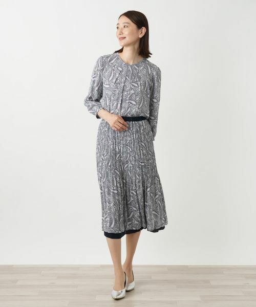 Leilian / レリアン ロング・マキシ丈スカート | リバーシブルスカート【Leilian WHITE LABEL】 | 詳細5