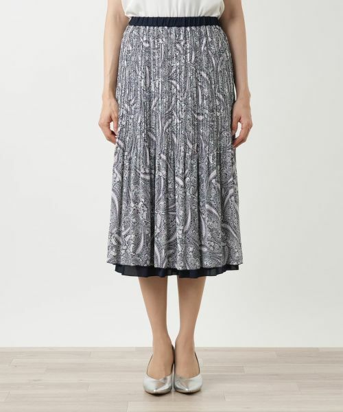 Leilian / レリアン ロング・マキシ丈スカート | リバーシブルスカート【Leilian WHITE LABEL】 | 詳細8