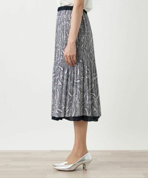 Leilian / レリアン ロング・マキシ丈スカート | リバーシブルスカート【Leilian WHITE LABEL】 | 詳細9