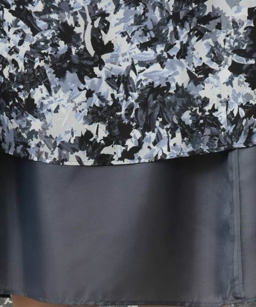 Leilian / レリアン ミニ・ひざ丈スカート | プリントフレアスカート【Leilian WHITE LABEL】 | 詳細15