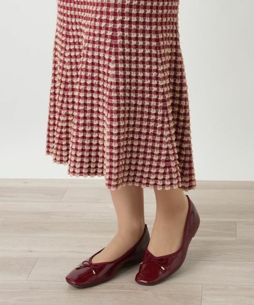 Leilian / レリアン ミニ・ひざ丈スカート | チェックマーメイドスカート | 詳細11