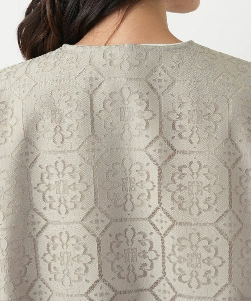 Leilian / レリアン その他アウター | ノーカラーブルゾン【Leilian WHITE LABEL】 | 詳細11