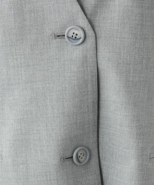 Leilian / レリアン テーラードジャケット | Vネックベスト【Leilian WHITE LABEL】 | 詳細17