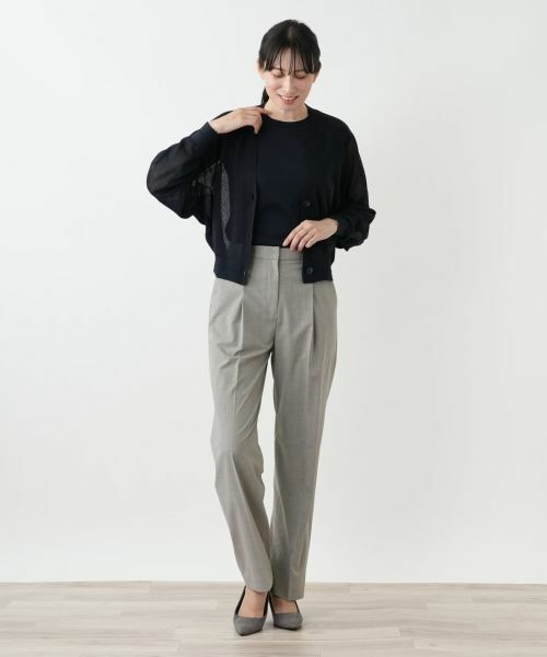 Leilian / レリアン その他パンツ | テーパードパンツ【Leilian WHITE LABEL】 | 詳細7