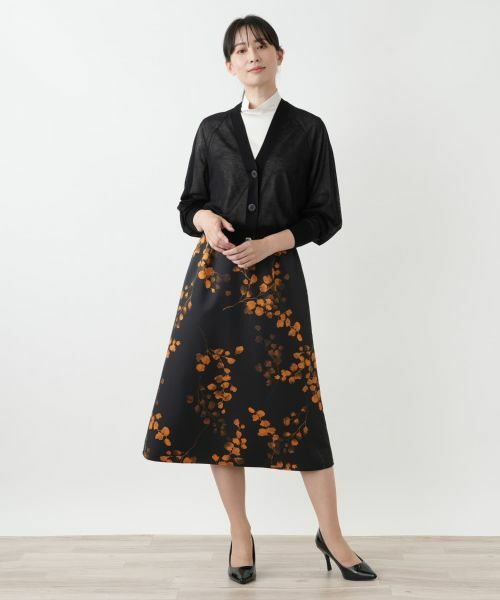 Leilian / レリアン カーディガン・ボレロ | ドルマンスリーブカーディガン【Leilian WHITE LABEL】 | 詳細1