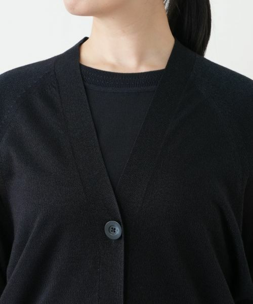 Leilian / レリアン カーディガン・ボレロ | ドルマンスリーブカーディガン【Leilian WHITE LABEL】 | 詳細13