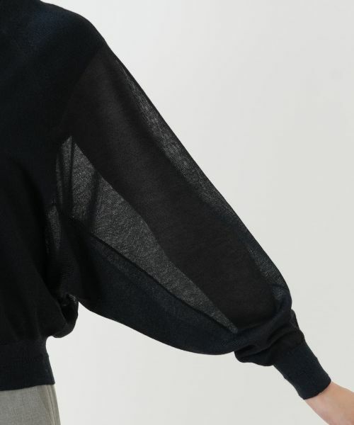 Leilian / レリアン カーディガン・ボレロ | ドルマンスリーブカーディガン【Leilian WHITE LABEL】 | 詳細15