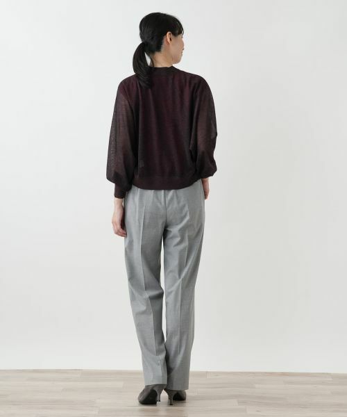 Leilian / レリアン カーディガン・ボレロ | ドルマンスリーブカーディガン【Leilian WHITE LABEL】 | 詳細6