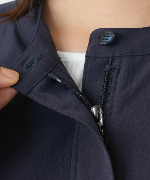 Leilian / レリアン テーラードジャケット | アシンメトリーバックスリットベスト【Leilian WHITE LABEL】 | 詳細11