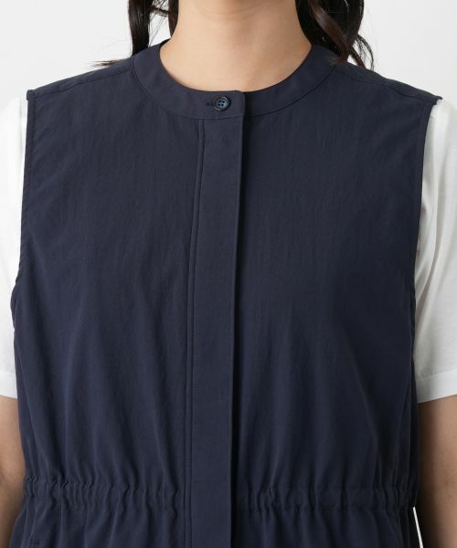 Leilian / レリアン テーラードジャケット | アシンメトリーバックスリットベスト【Leilian WHITE LABEL】 | 詳細7