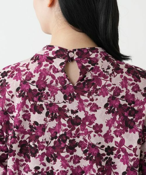 Leilian / レリアン カットソー | 花柄プリントカットソー【Leilian WHITE LABEL】 | 詳細11